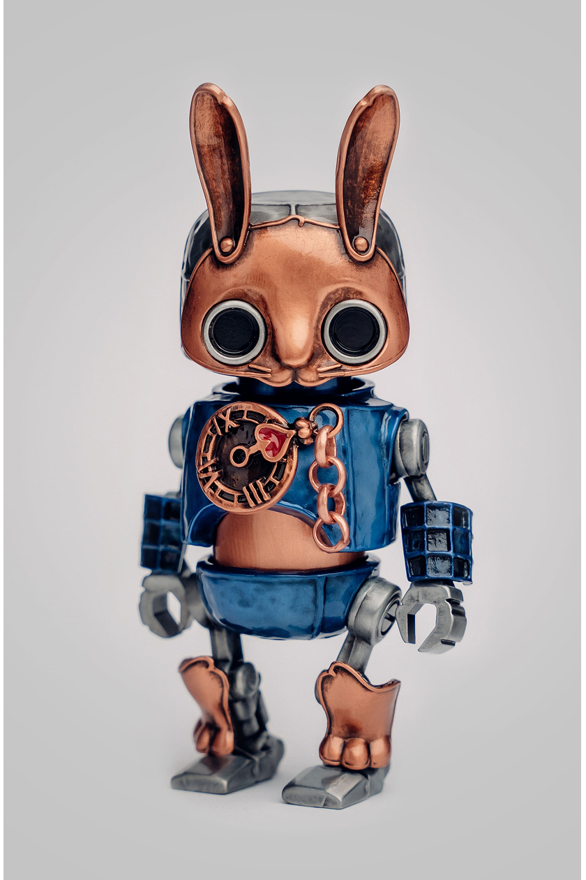 Coelho Branco Alice in Wonderland