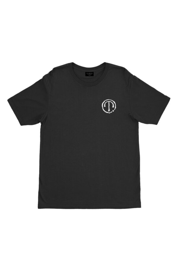 Camiseta Preta - A Grande Onda de Kanagawa