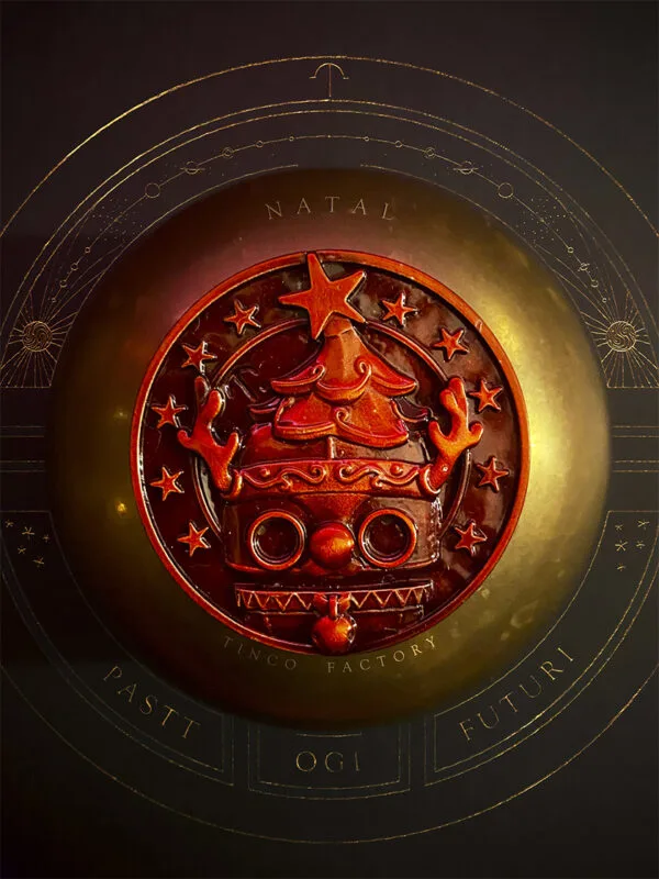 Moeda Magnética - Tinco Natal